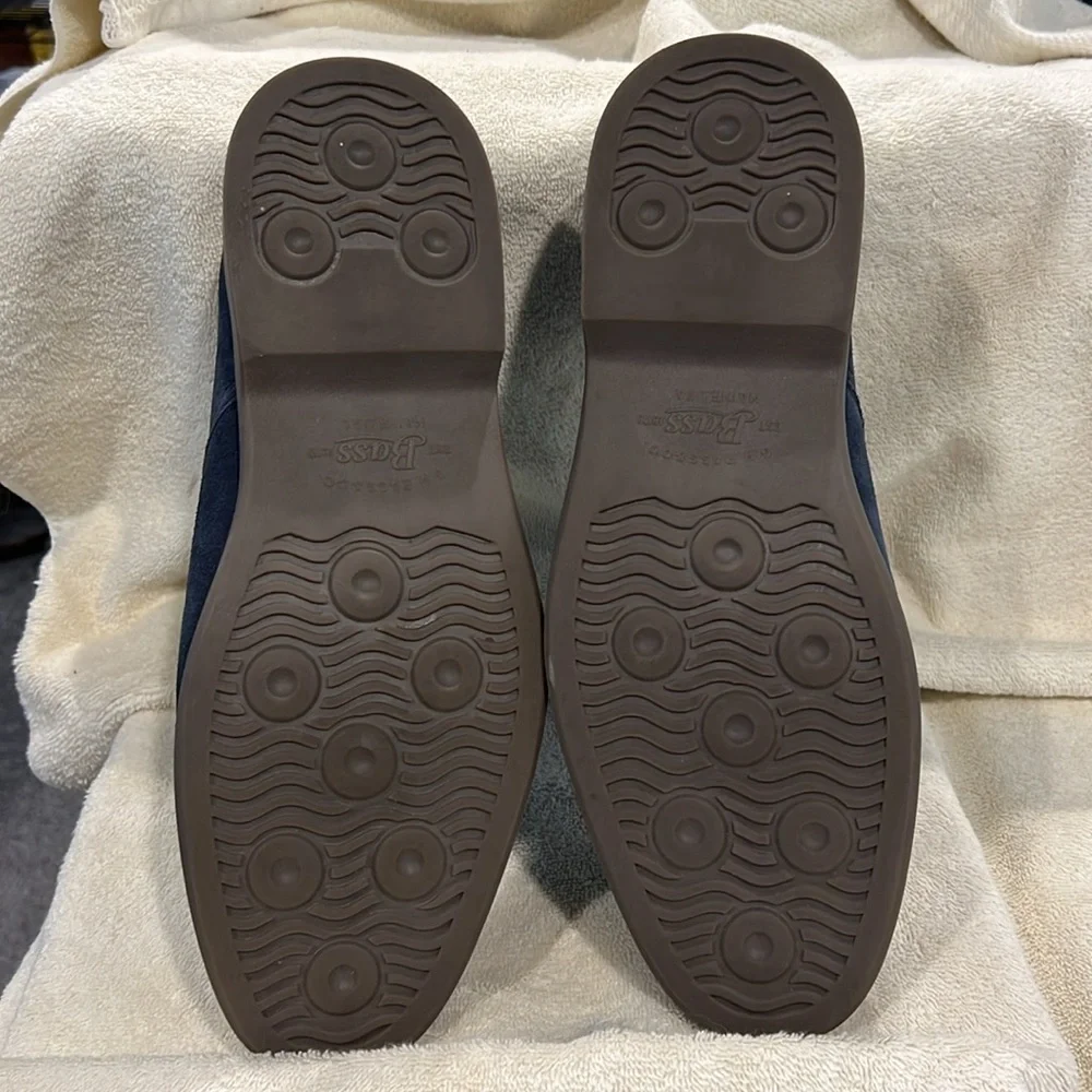 Mens Bass Suede Shoes - Picture 4 of 7